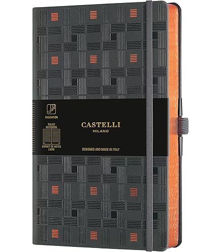 Amazon | カステリミラノ ノート ポケット 7mm 横罫 EDEN CASTELLI